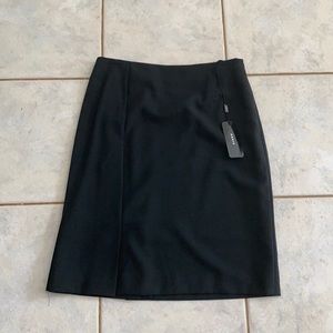 NWT Akris Black Midi Skirt